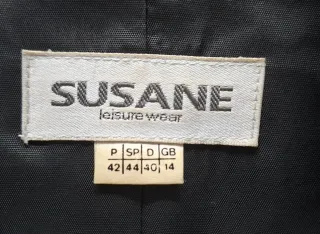 Americana SUSANE gris con rayas