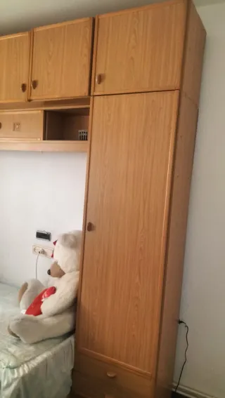 Mueble habitación juvenil con cama nido