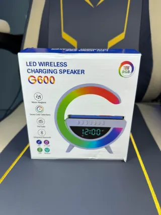 Caricatore Wireless Lampada LED