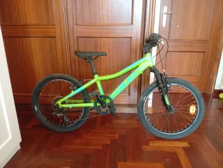 Bicicleta infantil 20 verde