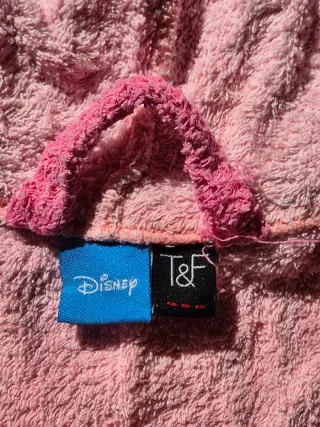 Accappatoio bambina Disney Vaiana rosa 5/6 anni