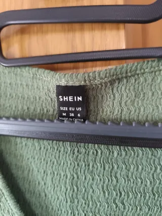 Vestido premamá verde