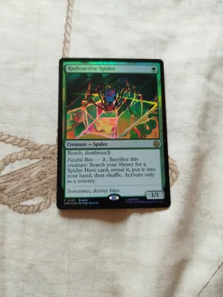Araña Radiactiva Magic The Gathering Promo