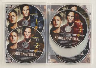 Sobrenatural: Cuarta Temporada Completa (DVD)