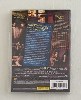 Sobrenatural: Cuarta Temporada Completa (DVD)