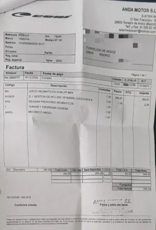 Yamaha MT-09 | Único Dueño | 19682 km | REVISIÓN ✅