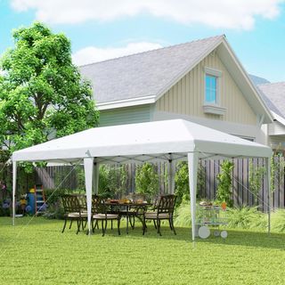 Gazebo Pieghevole 6x3 Pop Up con Altezza Regolabil