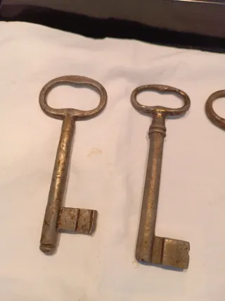 Lotes de llaves antiguas para decoración