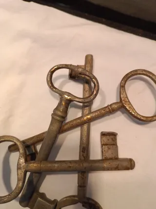 Lotes de llaves antiguas para decoración