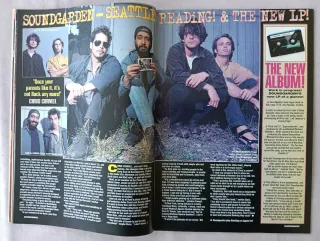 Soundgarden Revista Kerrang! 558 - ING