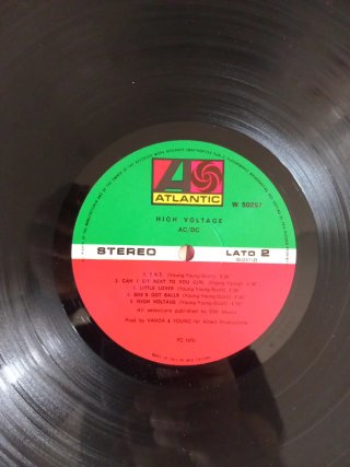 AC/DC High Voltage Vinile