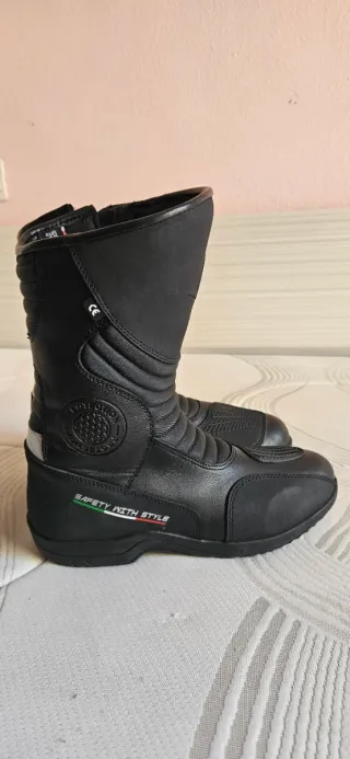 Botas de Moto Negras