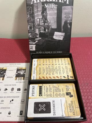 INSERTO para Arkham Horror Noir