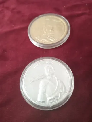 Monedas medallas maiquel yacson