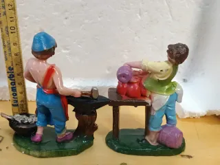 Pastori presepe in plastica