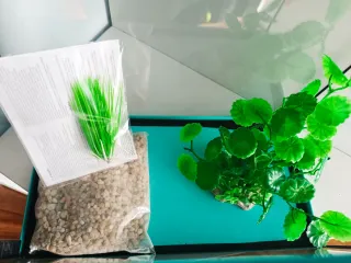 Acuario 15L Azul de la marca Aquatlantis