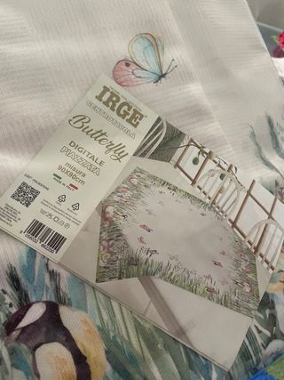 Centrotavola IRGE Butterfly 90x90cm