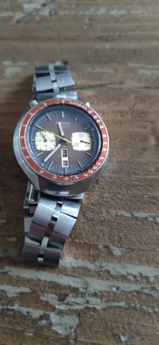 Seiko Bullhead Vintage Cronografo Automatico
