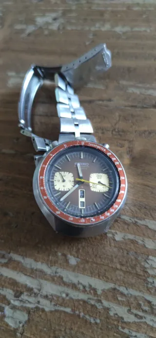Seiko Bullhead Vintage Cronografo Automatico