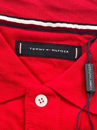 Polo Tommy Hilfiger Rojo Talla M