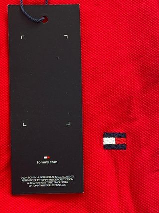Polo Tommy Hilfiger Rojo Talla M