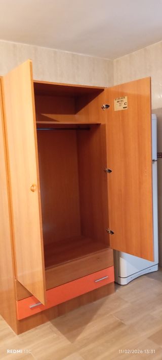 Armario Delta Nogal Mayore 2 Puertas