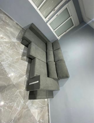 Armario modular madera color beige/marrón