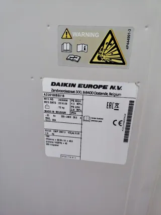 Termostato Daikin Inverter Beige