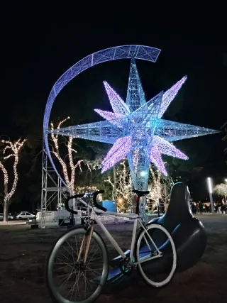 Bicicleta Piñón Fijo Blanca