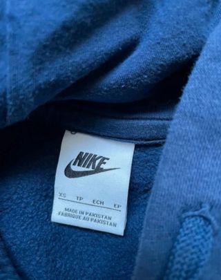 Felpa Nike Hoodie Blu Navy taglia XS