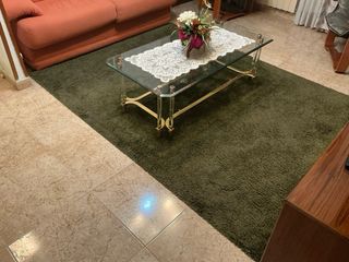 Tappeto verde scuro a pelo corto IKEA