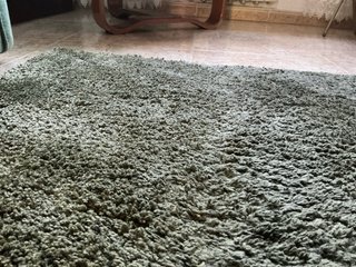 Tappeto verde scuro a pelo corto IKEA