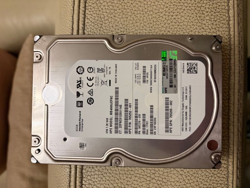 Disco Duro HDD SAS y SATA 6tb  4tb 2tb 1tb