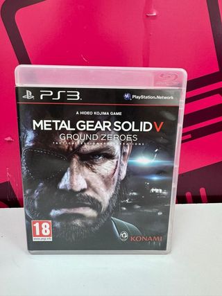 Videojuego PS3 Metal Gear Solid V