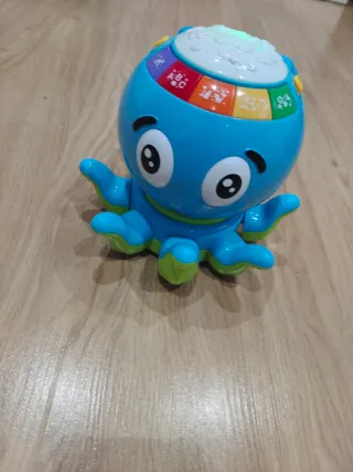 Pulpo musical interactivo para bebés