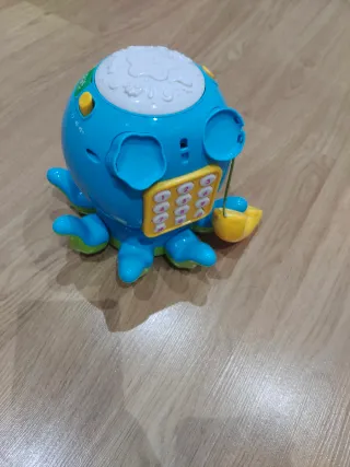 Pulpo musical interactivo para bebés