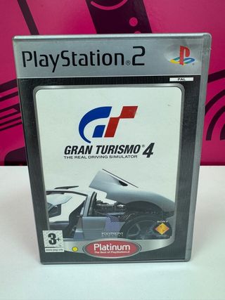 Videojuego PS2 Gran turismo 4