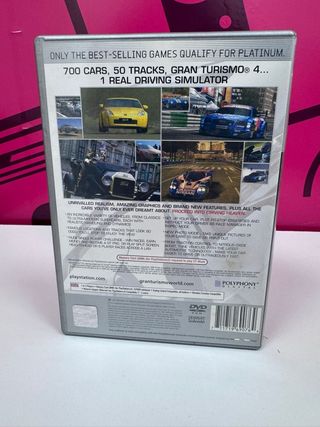 Videojuego PS2 Gran turismo 4