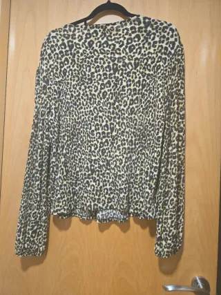 Camiseta MANGO manga larga estampado Animal Print