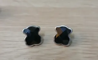 Conjunto Tous Plata y Onix Osito