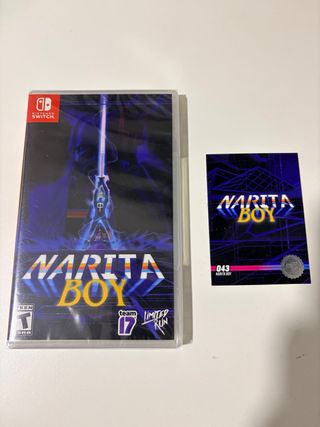 NUEVO Narita Boy Nintendo Switch Limited Run Games