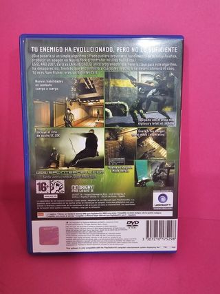 Videojuego PS2 Splinter Cell Chaos Thedry