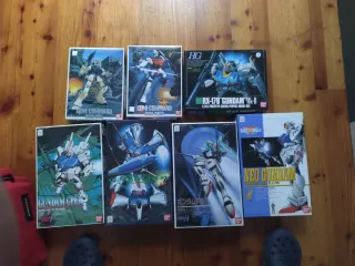 Modellismo Gundam: 6 scatole