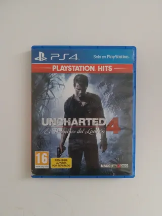 Uncharted 4 El Desenlace del Ladrón PS4