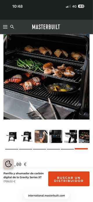 Ahumador Masterbuilt Gravity Series XT