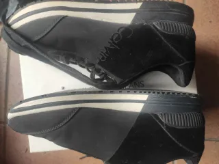 Zapatillas Calvin Klein Emile flocking negro 42