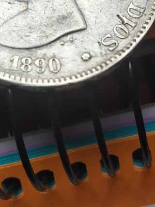 Moneda Plata 1890