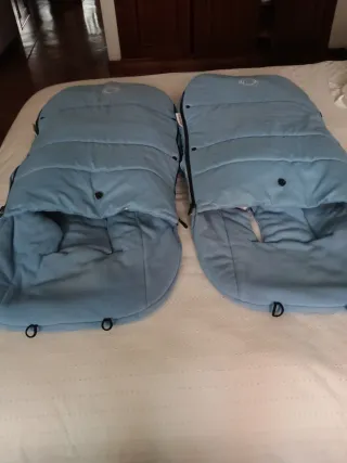 Saco Bugaboo azul Cremalleras en perfecto estado
