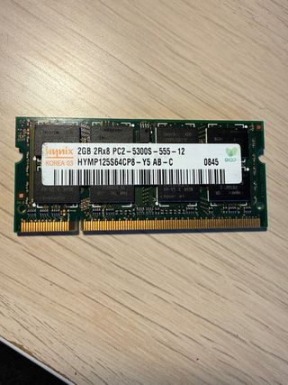 Memoria RAM Hynix 2GB PC2-5300S