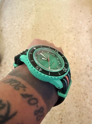 Blancpain Swatch Scuba Fifty Fathoms